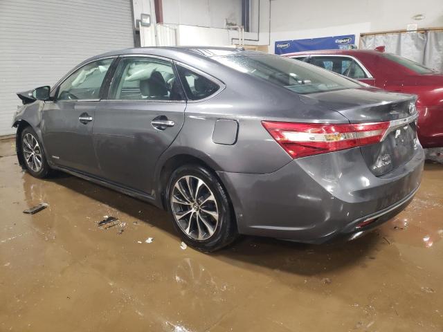 4T1BD1EB4HU057217 - 2017 TOYOTA AVALON HYBRID GRAY photo 2