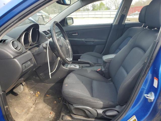 JM1BK344761523178 - 2006 MAZDA 3 HATCHBACK BLUE photo 7