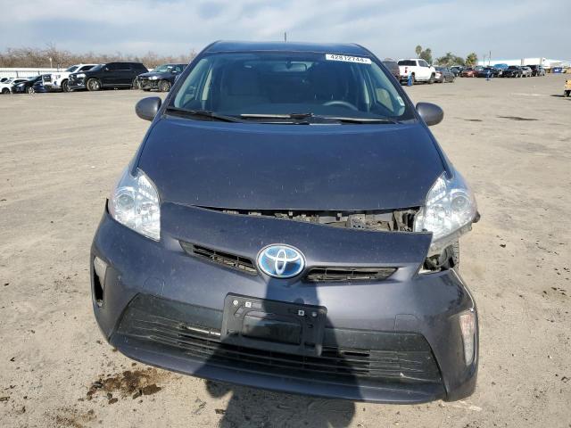 JTDKN3DU5F0472969 - 2015 TOYOTA PRIUS BLUE photo 5