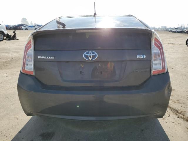 JTDKN3DU5F0472969 - 2015 TOYOTA PRIUS BLUE photo 6