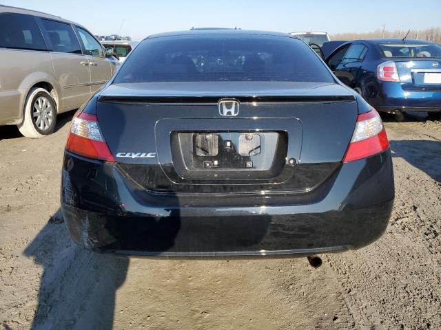 2HGFG1B66AH509067 - 2010 HONDA CIVIC LX BLACK photo 6