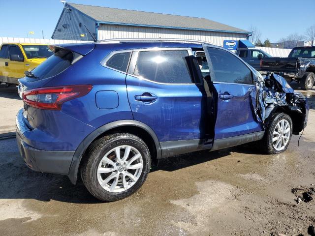 JN1BJ1CV0LW277898 - 2020 NISSAN ROGUE SPOR S BLUE photo 3