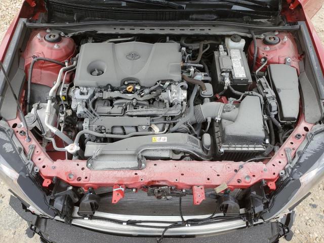 4T1G11AK8RU213149 - 2024 TOYOTA CAMRY SE NIGHT SHADE RED photo 11