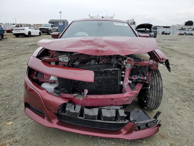 2C3CDXBG9LH229480 - 2020 DODGE CHARGER SXT BURGUNDY photo 5