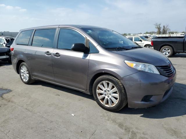 5TDZK3DC0GS728559 - 2016 TOYOTA SIENNA GRAY photo 4