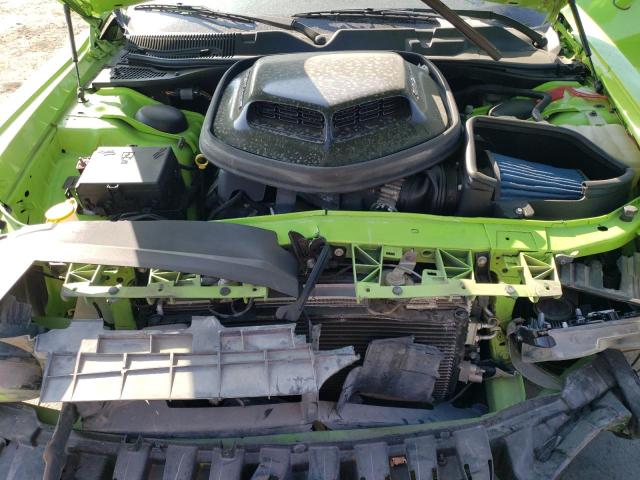 2C3CDZFJ3FH877810 - 2015 DODGE CHALLENGER R/T SCAT PACK GREEN photo 11