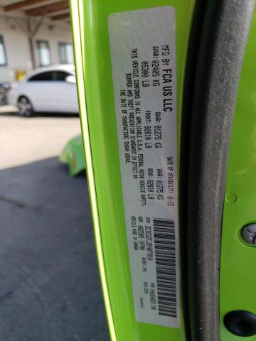 2C3CDZFJ3FH877810 - 2015 DODGE CHALLENGER R/T SCAT PACK GREEN photo 13