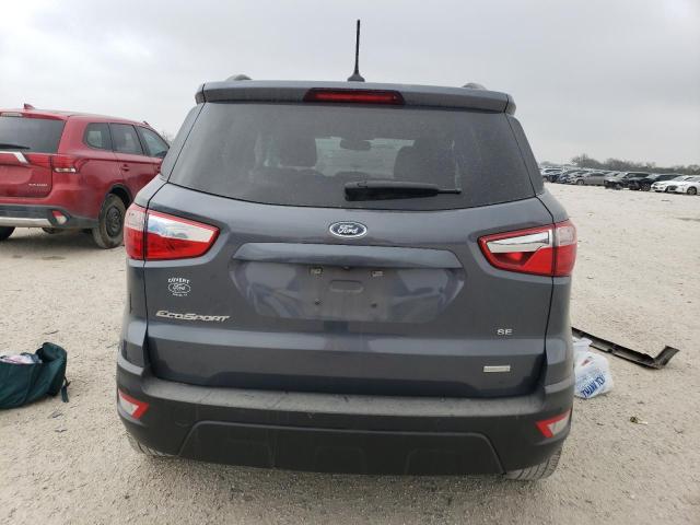 MAJ3P1TE6JC244652 - 2018 FORD ECOSPORT SE GRAY photo 6