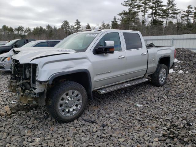 1GT12SEYXKF132241 - 2019 GMC SIERRA K2500 DENALI SILVER photo 1