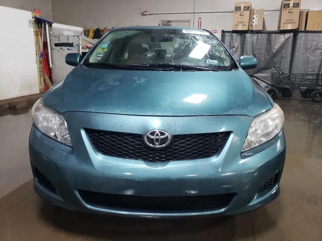 2T1BU4EE1AC355503 - 2010 TOYOTA COROLLA BASE TURQUOISE photo 5