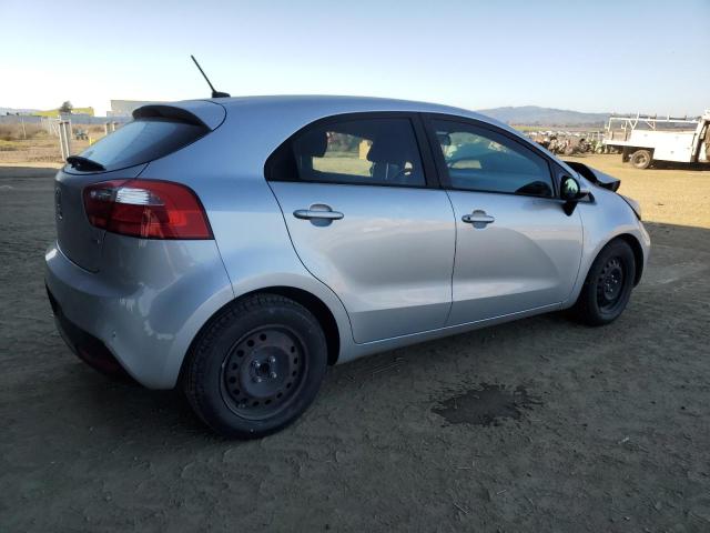 KNADM5A38D6097864 - 2013 KIA RIO LX SILVER photo 3