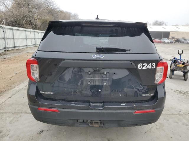 1FM5K8AB3NGC24632 - 2022 FORD EXPLORER POLICE INTERCEPTOR ორფეროვანი ფოტო 6
