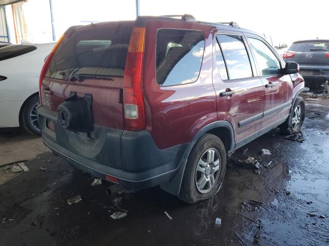 JHLRD788X3C003685 - 2003 HONDA CR-V EX RED photo 3