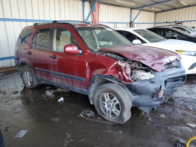 JHLRD788X3C003685 - 2003 HONDA CR-V EX RED photo 4