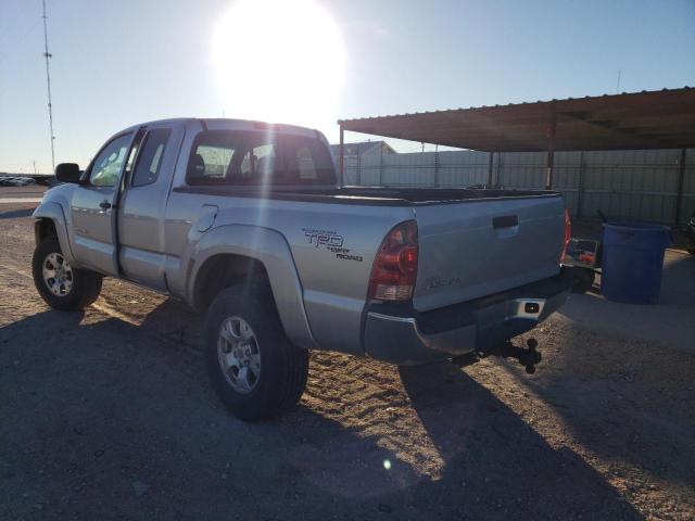 5TEUU42N48Z497328 - 2008 TOYOTA TACOMA ACCESS CAB ვერცხლისფერი ფოტო 2