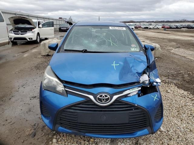 VNKKTUD35GA056698 - 2016 TOYOTA YARIS L BLUE photo 5