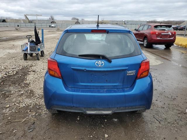 VNKKTUD35GA056698 - 2016 TOYOTA YARIS L BLUE photo 6