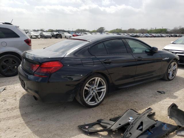 WBA6A0C57FGB53618 - 2015 BMW 640 I GRAN COUPE BLACK photo 3
