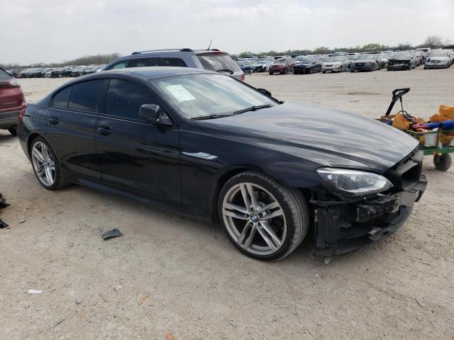 WBA6A0C57FGB53618 - 2015 BMW 640 I GRAN COUPE BLACK photo 4