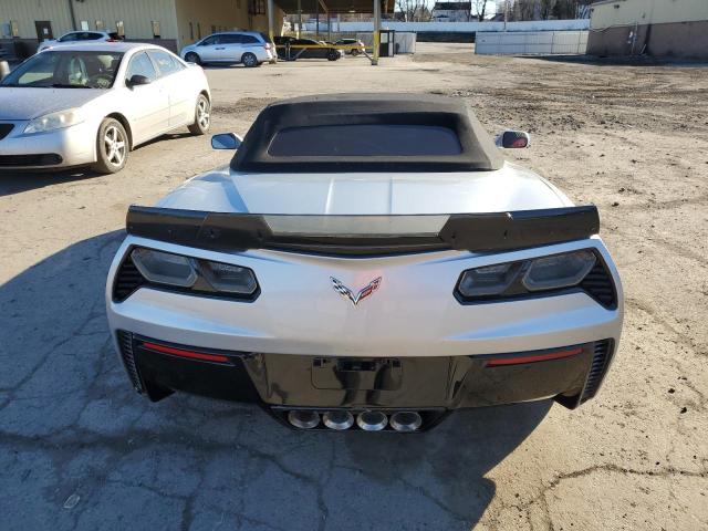 1G1YU3D60G5601714 - 2016 CHEVROLET CORVETTE Z06 3LZ SILVER photo 6