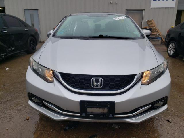 19XFB2F99EE008232 - 2014 HONDA CIVIC EXL SILVER photo 5