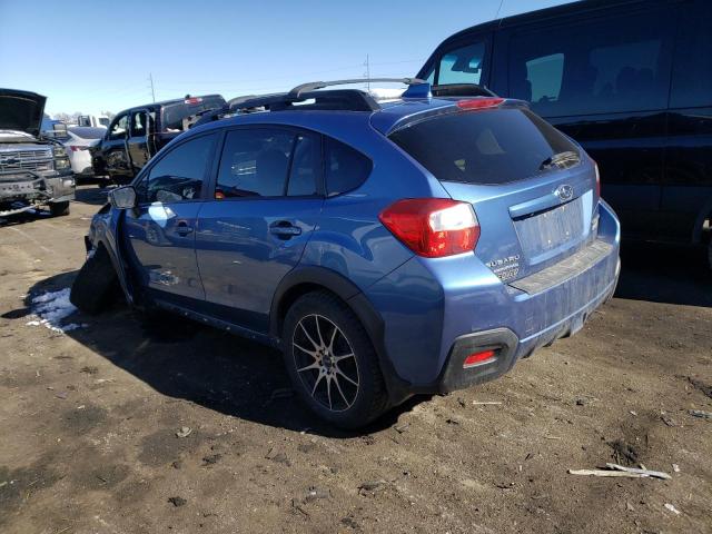 JF2GPANC3GH315102 - 2016 SUBARU CROSSTREK LIMITED BLUE photo 2