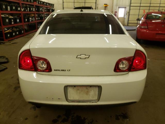 1G1ZC5EB4AF208220 - 2010 CHEVROLET MALIBU 1LT WHITE photo 6