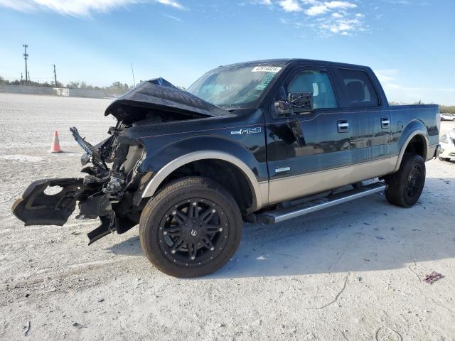 1FTFW1ETXCFB90263 - 2012 FORD F150 SUPERCREW BLACK photo 1