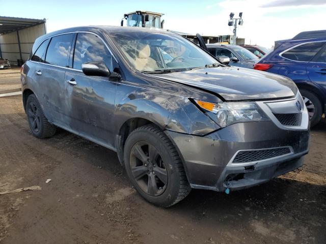 2HNYD2H3XCH512795 - 2012 ACURA MDX TECHNOLOGY GRAY photo 4