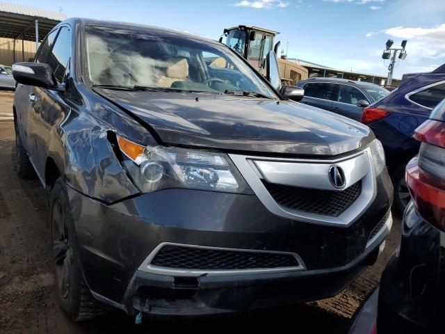 2HNYD2H3XCH512795 - 2012 ACURA MDX TECHNOLOGY GRAY photo 5