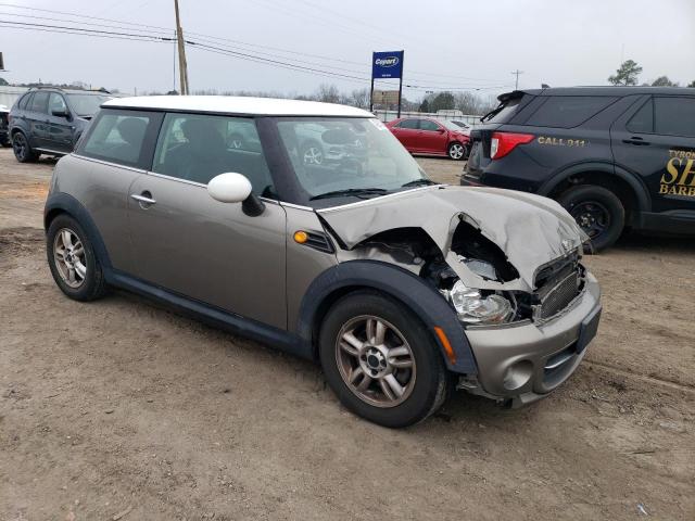 WMWSU3C51CT254466 - 2012 MINI COOPER GRAY photo 4