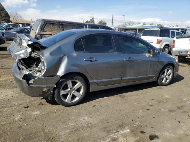 1HGFA16846L142340 - 2006 HONDA CIVIC EX GRAY photo 3