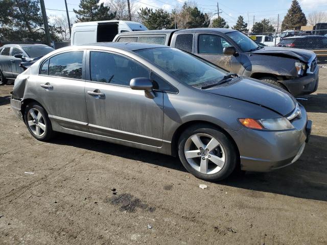 1HGFA16846L142340 - 2006 HONDA CIVIC EX GRAY photo 4