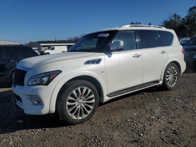 JN8AZ2NE9G9125972 - 2016 INFINITI QX80 WHITE photo 1