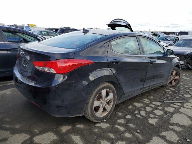 5NPDH4AE2DH408116 - 2013 HYUNDAI ELANTRA GLS BLACK photo 3