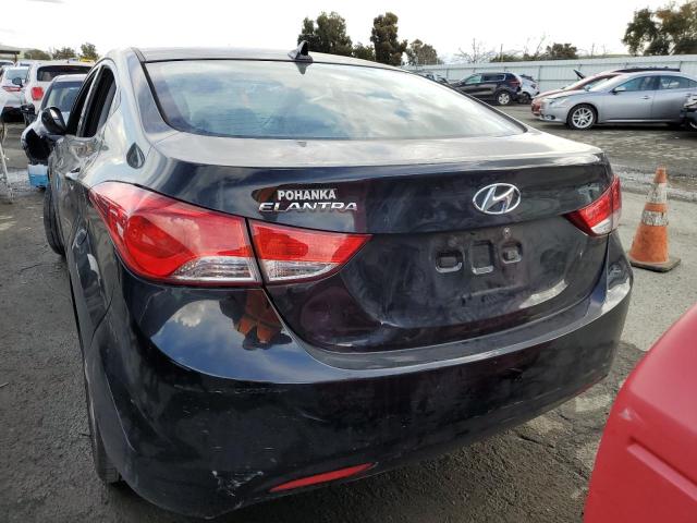 5NPDH4AE2DH408116 - 2013 HYUNDAI ELANTRA GLS BLACK photo 6