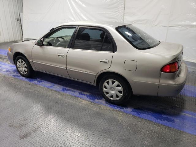 1NXBR12E52Z606723 - 2002 TOYOTA COROLLA CE GOLD photo 2