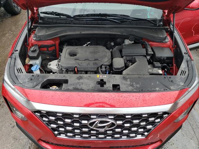 5NMS2CAD1LH294129 - 2020 HYUNDAI SANTA FE SE RED photo 11