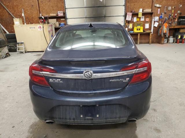 2G4GL5EX7F9287520 - 2015 BUICK REGAL BLUE photo 6