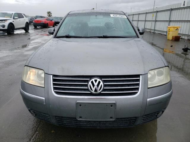 WVWPD63B93P118370 - 2003 VOLKSWAGEN PASSAT GLS GRAY photo 5