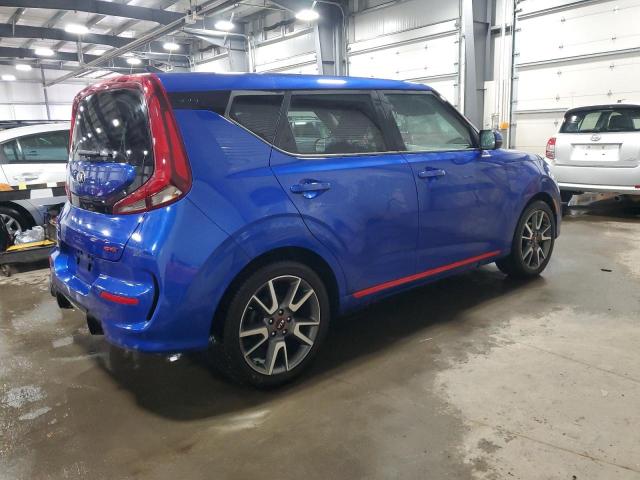 KNDJ63AUXL7026221 - 2020 KIA SOUL GT LINE BLUE photo 3