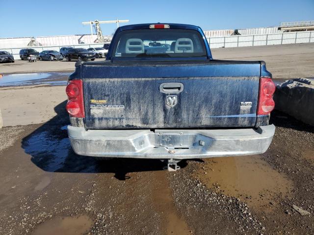 1D7HW58N06S643899 - 2006 DODGE DAKOTA QUAD LARAMIE BLUE photo 6