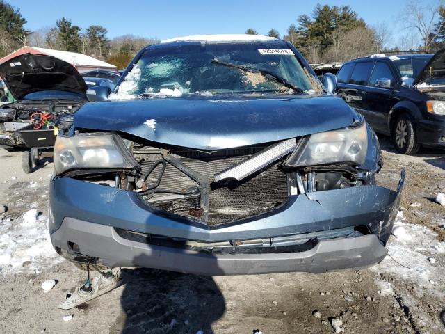 2HNYD28207H551103 - 2007 ACURA MDX TEAL photo 5