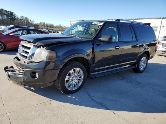 1FMJK1K56BEF28916 - 2011 FORD EXPEDITION EL LIMITED BLACK photo 1