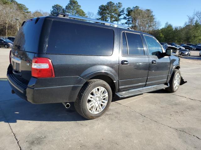 1FMJK1K56BEF28916 - 2011 FORD EXPEDITION EL LIMITED BLACK photo 3