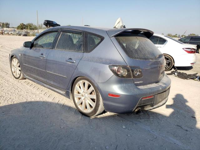 JM1BK34M881838056 - 2008 MAZDA SPEED 3 Szary zdjęcie 2