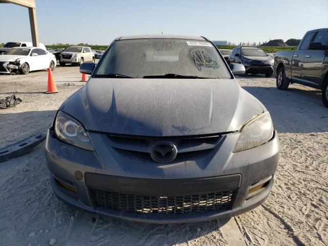 JM1BK34M881838056 - 2008 MAZDA SPEED 3 Szary zdjęcie 5
