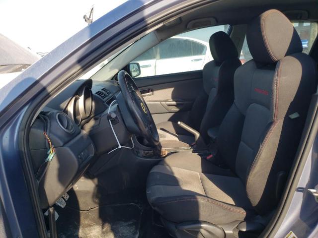 JM1BK34M881838056 - 2008 MAZDA SPEED 3 Szary zdjęcie 7