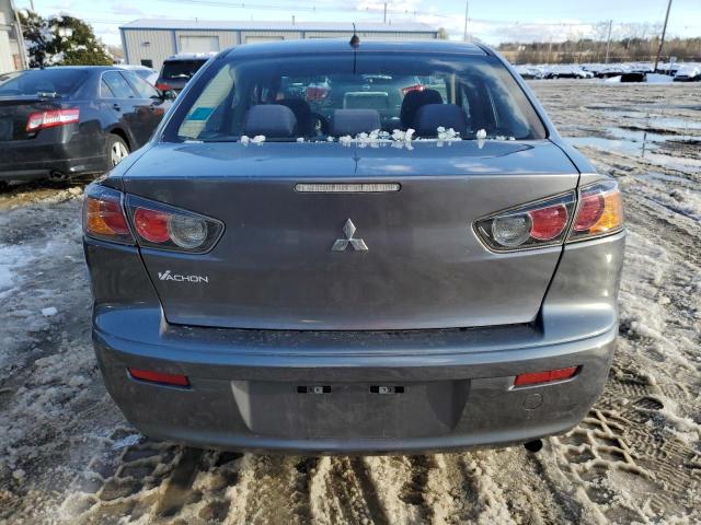 JA32U2FU4BU002475 - 2011 MITSUBISHI LANCER ES/ES SPORT GRAY photo 6