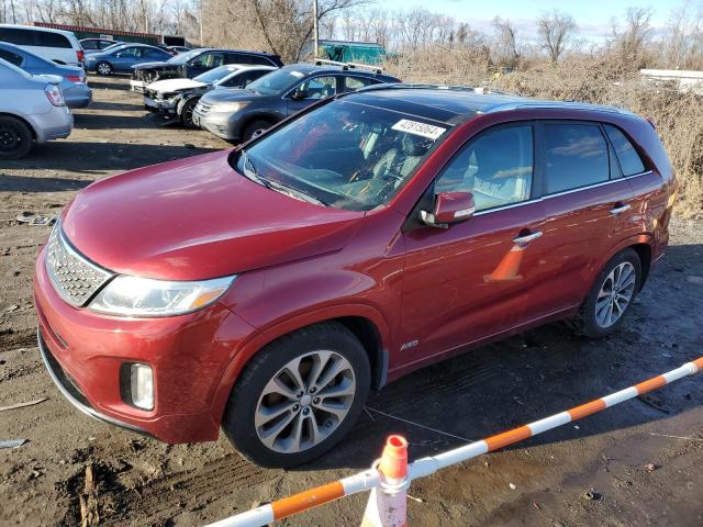 5XYKWDA77FG554603 - 2015 KIA SORENTO SX RED photo 1